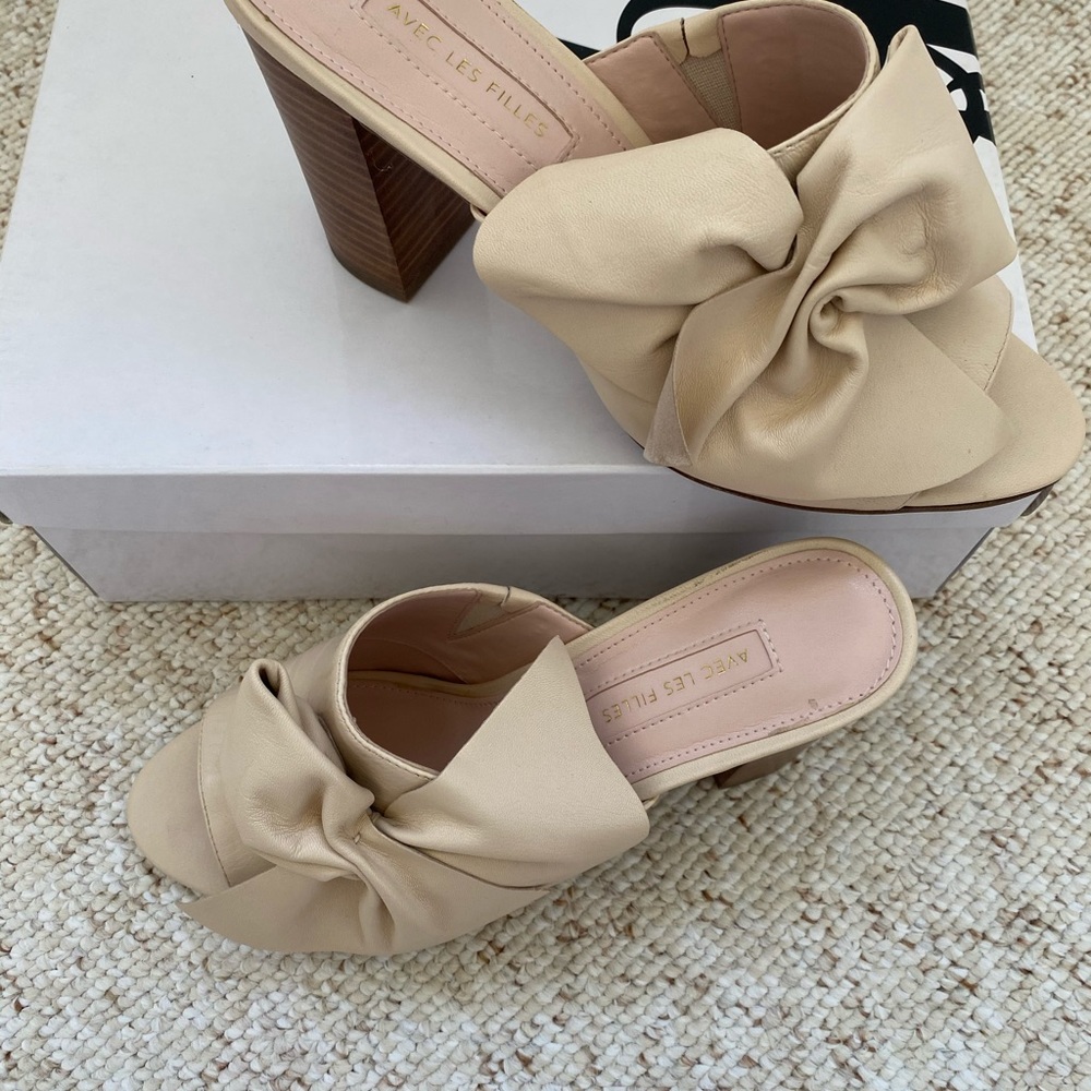Beige open toe - Picture 2 of 2